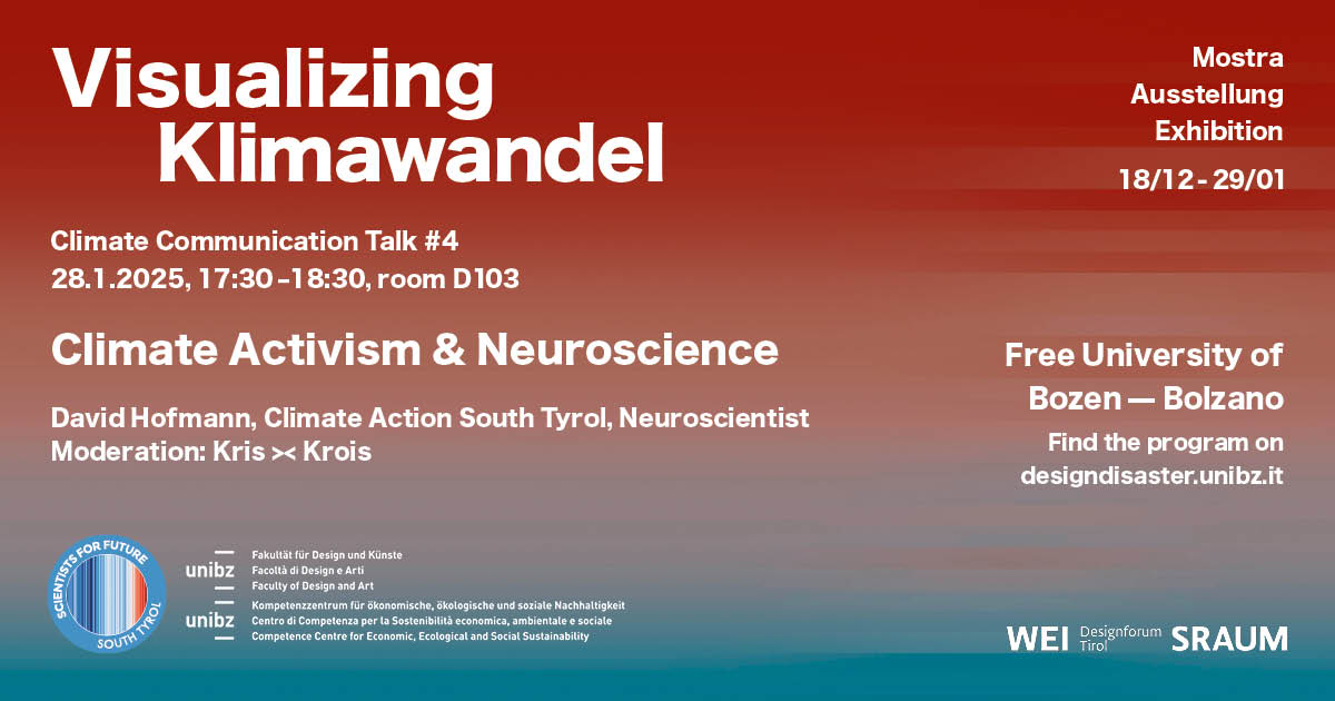 Climate Activism and Neuroscience with David Hofmann (Climate Action South Tyrol, Neuroscientist)