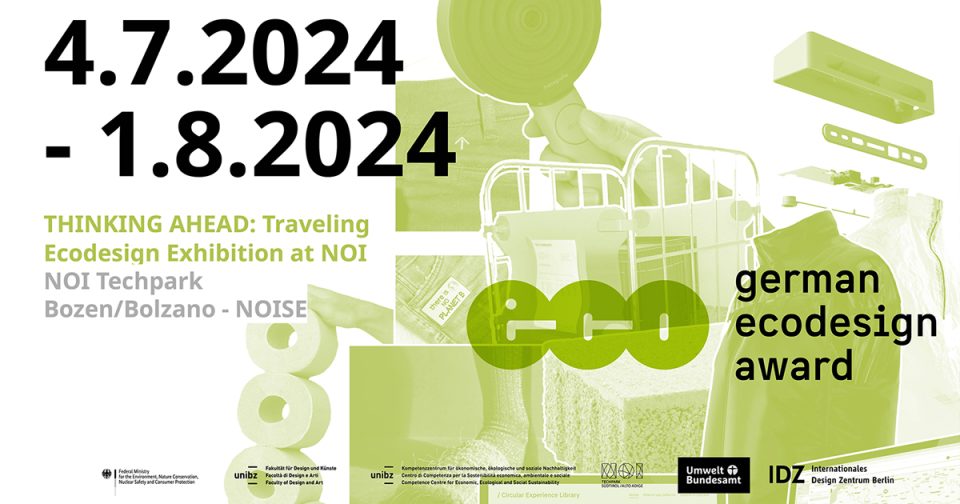 Thinking Ahead – Traveling Exhibition of the German Ecodesign Award
